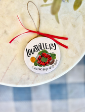 Load image into Gallery viewer, Louisville, KY College Town Christmas Ornament
