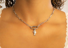 Load image into Gallery viewer, 18K Gold PVD Stainless Steel Fish Charm: Gold