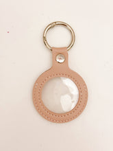 Load image into Gallery viewer, Needlepoint Self Finishing PU Leather Key Fob Bag Tag Interchangeable Finishing Keychain: Black