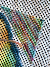 Load image into Gallery viewer, SUMMER TIEDYE - Hand-Dyed Merino Wool Thread | Made in Italy: SUMMER TIE-DYE / 10 yard skeins