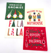 Load image into Gallery viewer, Funny Christmas Napkins |Welcome To The Nuthouse - 20ct