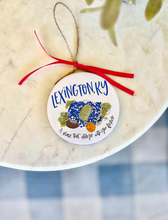 Load image into Gallery viewer, Lexington, KY College Town Christmas Ornament