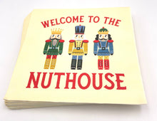 Load image into Gallery viewer, Funny Christmas Napkins |Welcome To The Nuthouse - 20ct