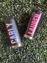 Load image into Gallery viewer, Personalized Can cooler/ skinny can cooler/ white claw can cooler