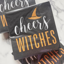 Load image into Gallery viewer, Cheers witches napkins