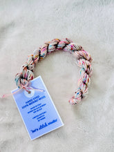 Load image into Gallery viewer, SUMMER TIEDYE - Hand-Dyed Merino Wool Thread | Made in Italy: SUMMER TIE-DYE / 10 yard skeins
