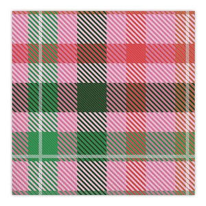 Thimblepress x Slant Beverage Napkins - Plaid