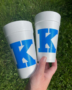 K foam cups