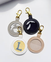 Load image into Gallery viewer, Needlepoint Self Finishing Key Fobs: Taupe

