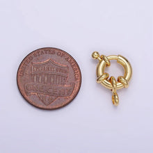 Load image into Gallery viewer, 14K Gold Filled 15mm Sailor Clasps Closure Findings | Z811
