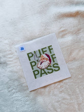 Load image into Gallery viewer, Puff Puff Pass Santa 18 Mesh Hand Painted Needlepoint Canvas
