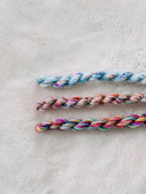 Load image into Gallery viewer, SPARKL - Hand-Dyed Merino Wool Thread | Made in Italy: Sparkle / 10 yard skeins
