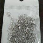 Load image into Gallery viewer, 24K Gold Filled Chain Extender Gold / Silver For DIY Jewelry Making Chain Extender  L-125~L-128: Gold-1pc
