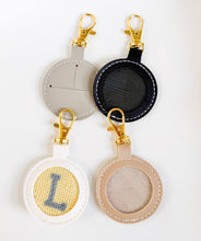Load image into Gallery viewer, Needlepoint Self Finishing Key Fobs: Gray

