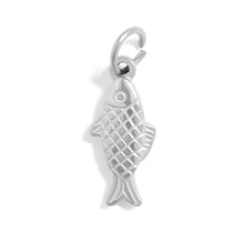 Load image into Gallery viewer, 18K Gold PVD Stainless Steel Fish Charm: Gold

